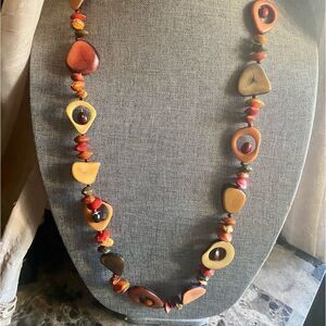 Tagua & Mixed Nuts Necklace